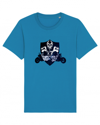 Biker emblem Azur