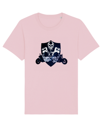 Biker emblem Cotton Pink