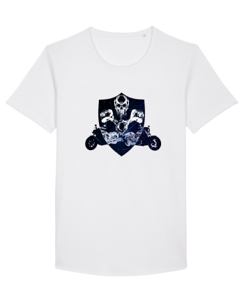 Biker emblem White