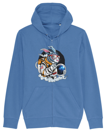 Astronaut Rabbit Bright Blue