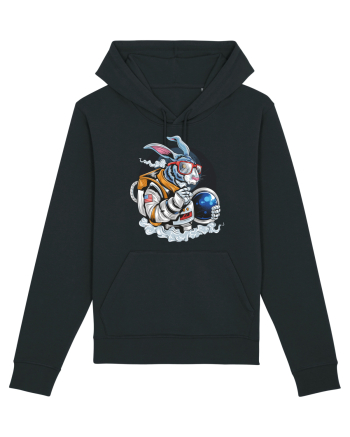 Astronaut Rabbit Black
