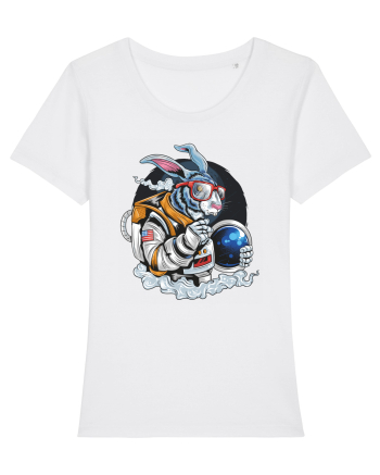 Astronaut Rabbit White