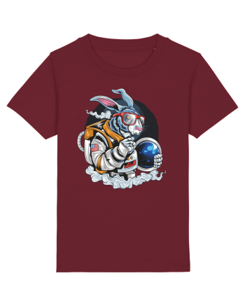 Astronaut Rabbit Burgundy