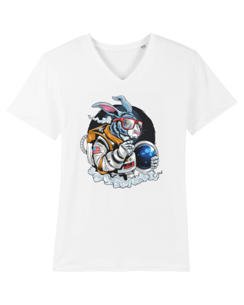 Astronaut Rabbit White