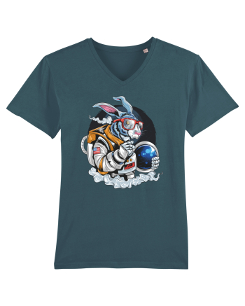 Astronaut Rabbit Stargazer