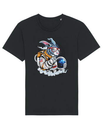 Astronaut Rabbit Black