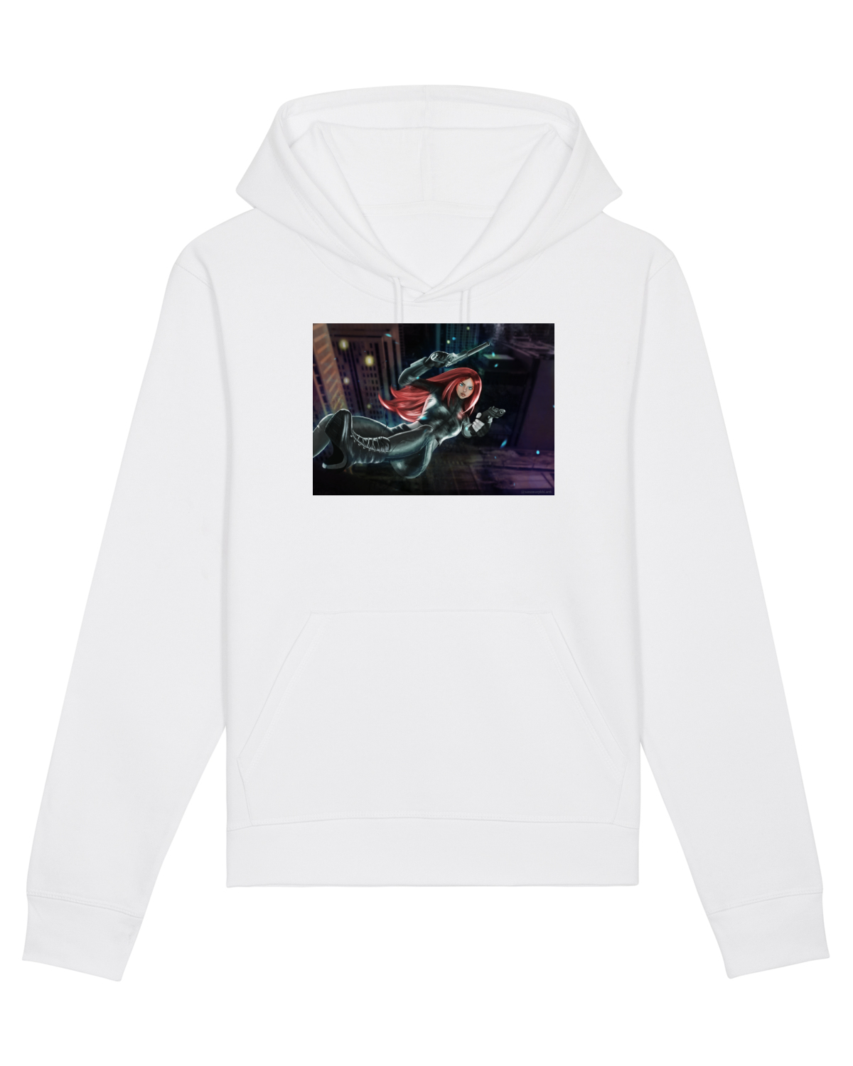 Hanorac Unisex Drummer White