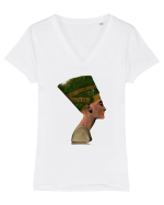 Nefertiti Tricou mânecă scurtă guler V Damă Evoker