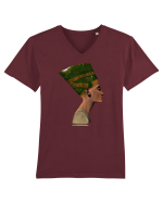 Nefertiti Tricou mânecă scurtă guler V Bărbat Presenter