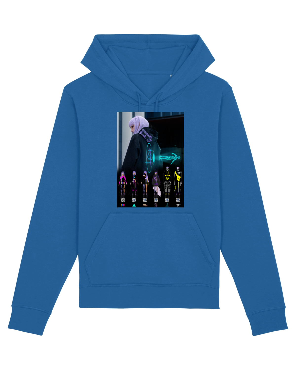 Hanorac Unisex Drummer Royal Blue