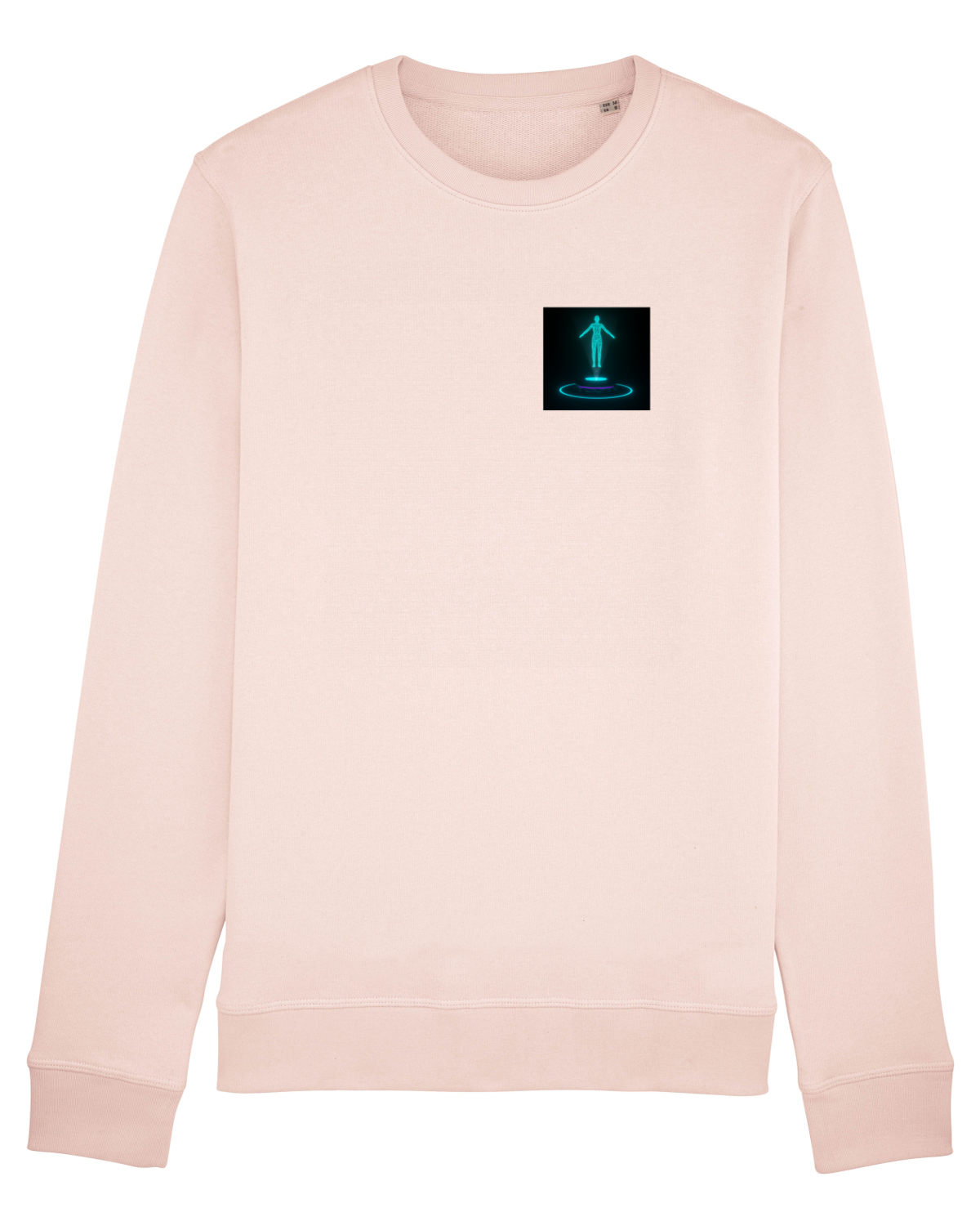 Bluză mânecă lungă Unisex Rise Candy Pink