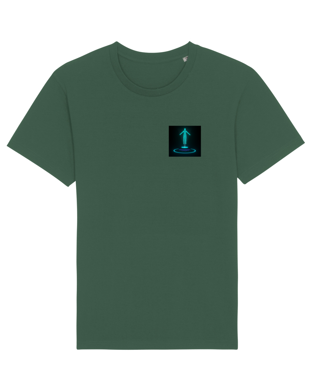 Tricou mânecă scurtă Unisex Rocker Bottle Green
