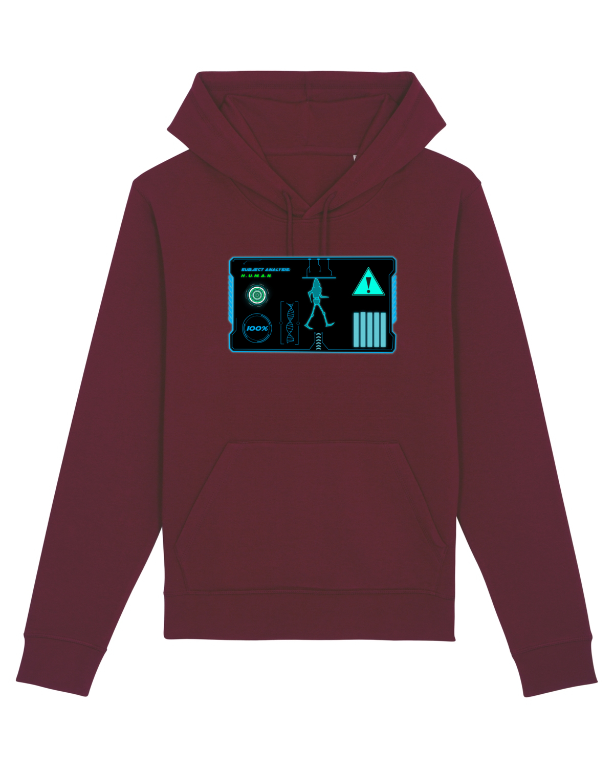 Hanorac Unisex Drummer Burgundy