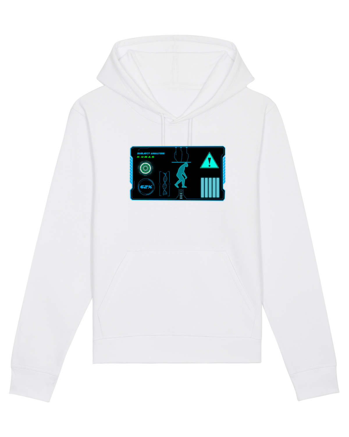 Hanorac Unisex Drummer White