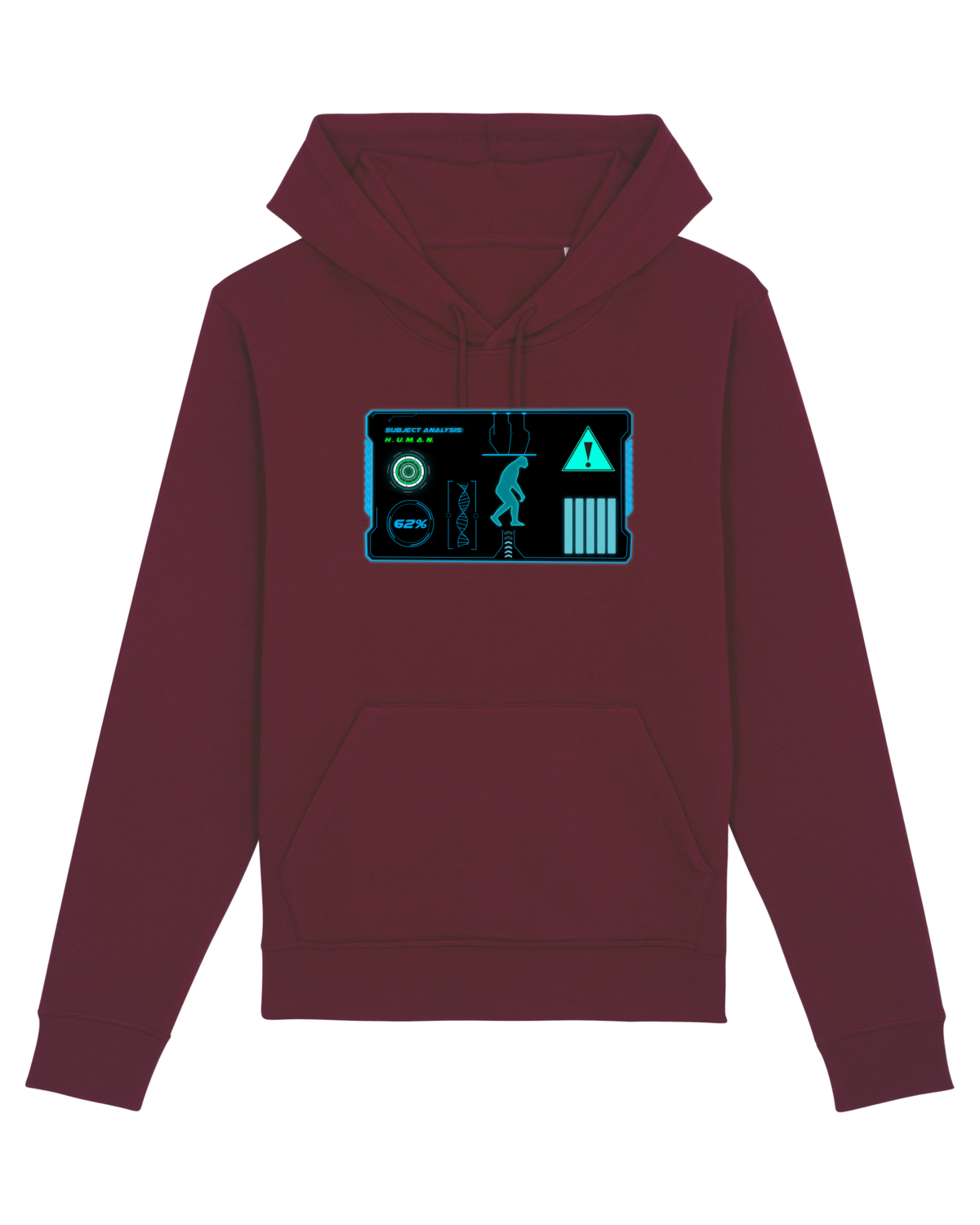 Hanorac Unisex Drummer Burgundy