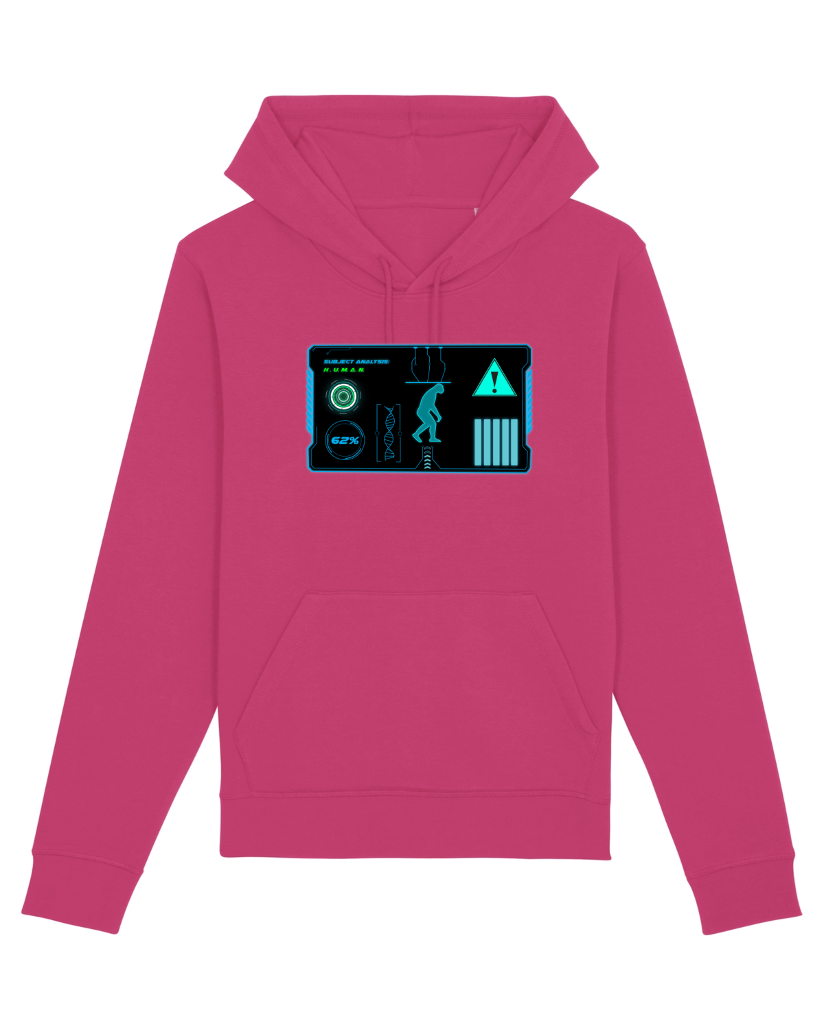 Hanorac Unisex Drummer Raspberry