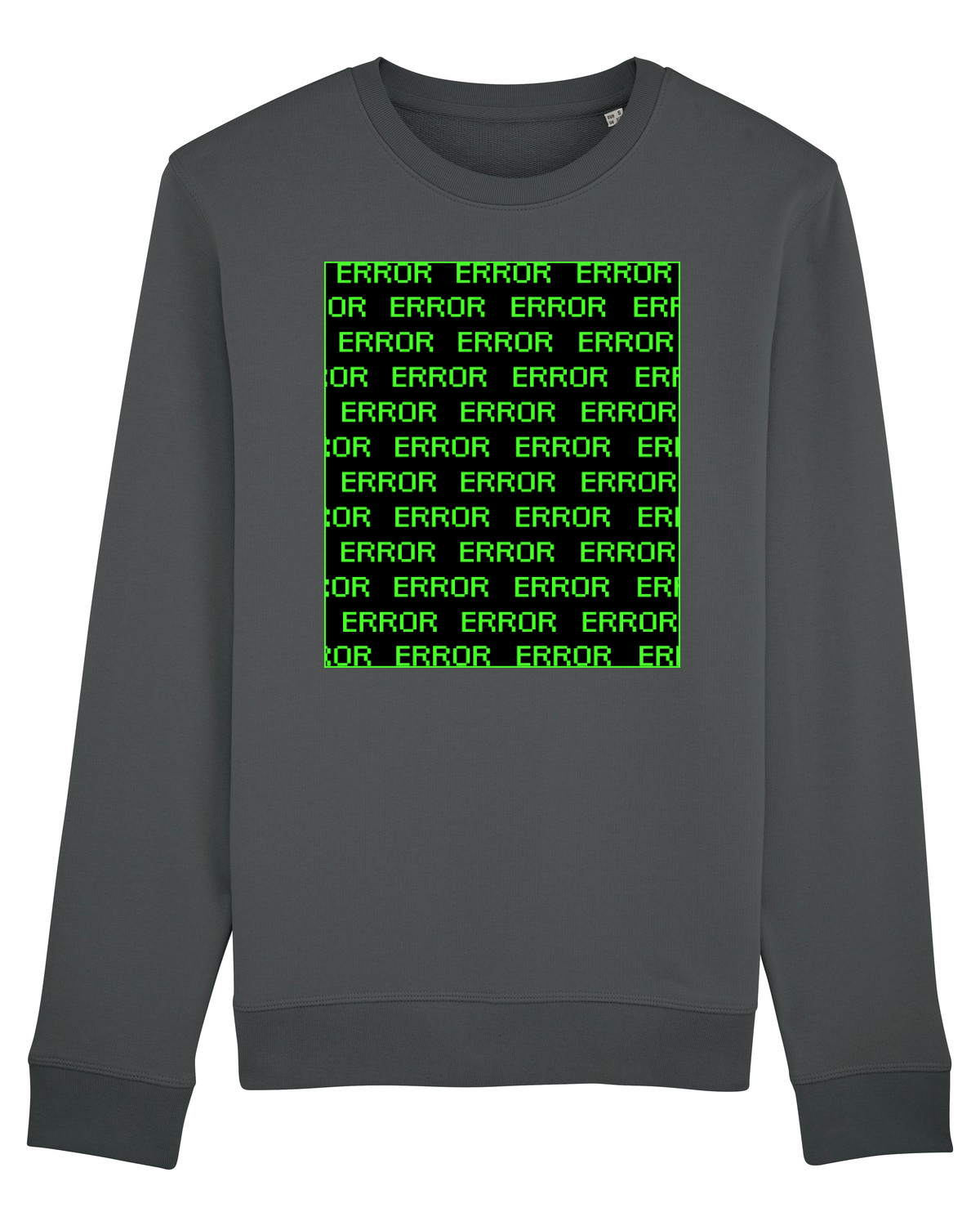 Bluză mânecă lungă Unisex Rise Anthracite