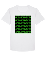 ERROR  Tricou mânecă scurtă guler larg Bărbat Skater
