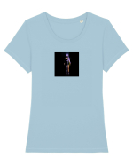 ALIEN ROBOT  Tricou mânecă scurtă guler larg fitted Damă Expresser