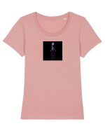ALIEN ROBOT  Tricou mânecă scurtă guler larg fitted Damă Expresser