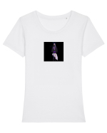 ALIEN ROBOT  Tricou mânecă scurtă guler larg fitted Damă Expresser