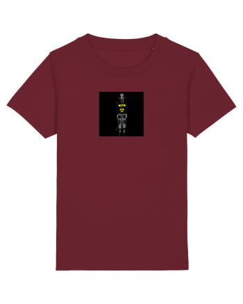 ALIEN ROBOT  Burgundy