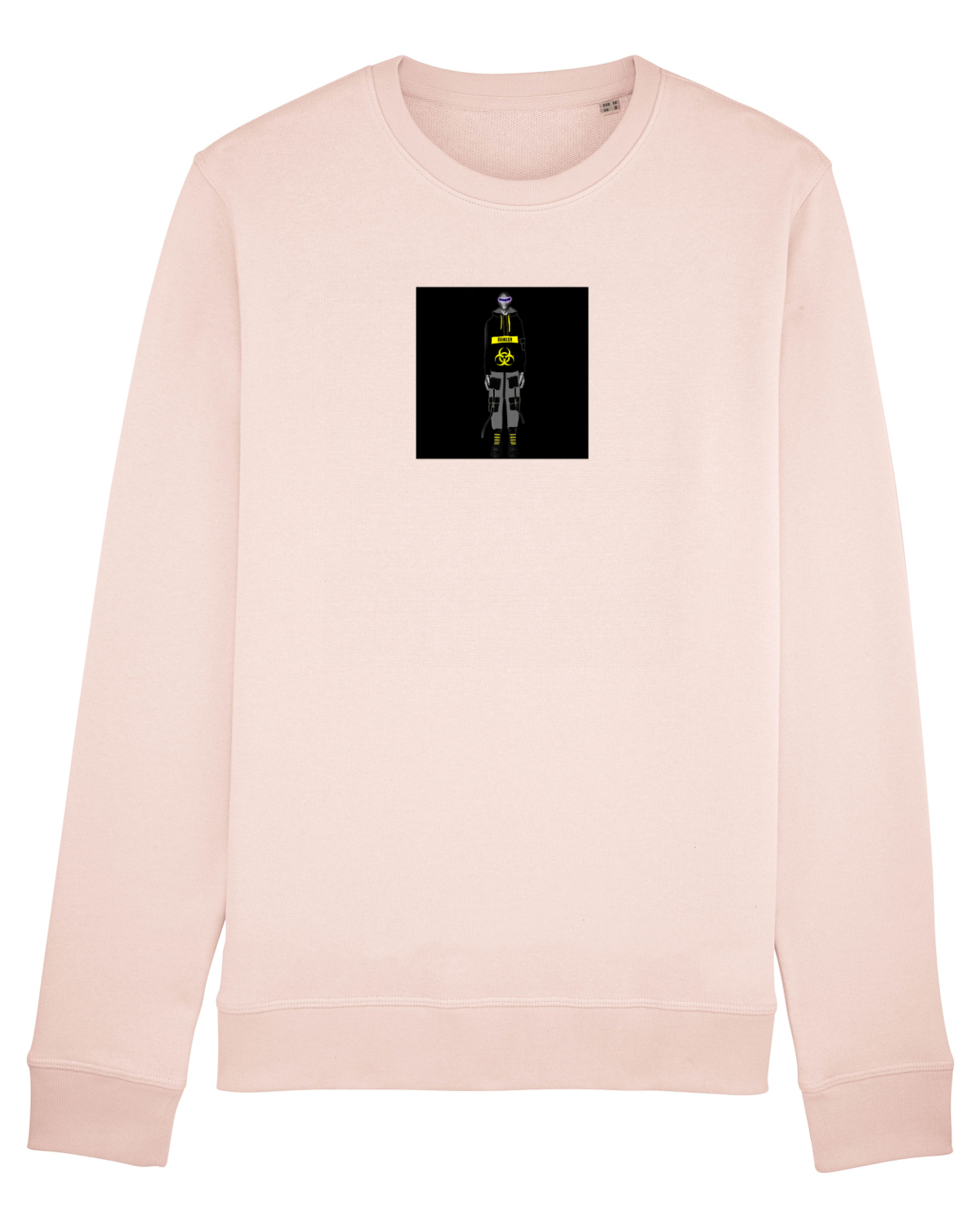 Bluză mânecă lungă Unisex Rise Candy Pink