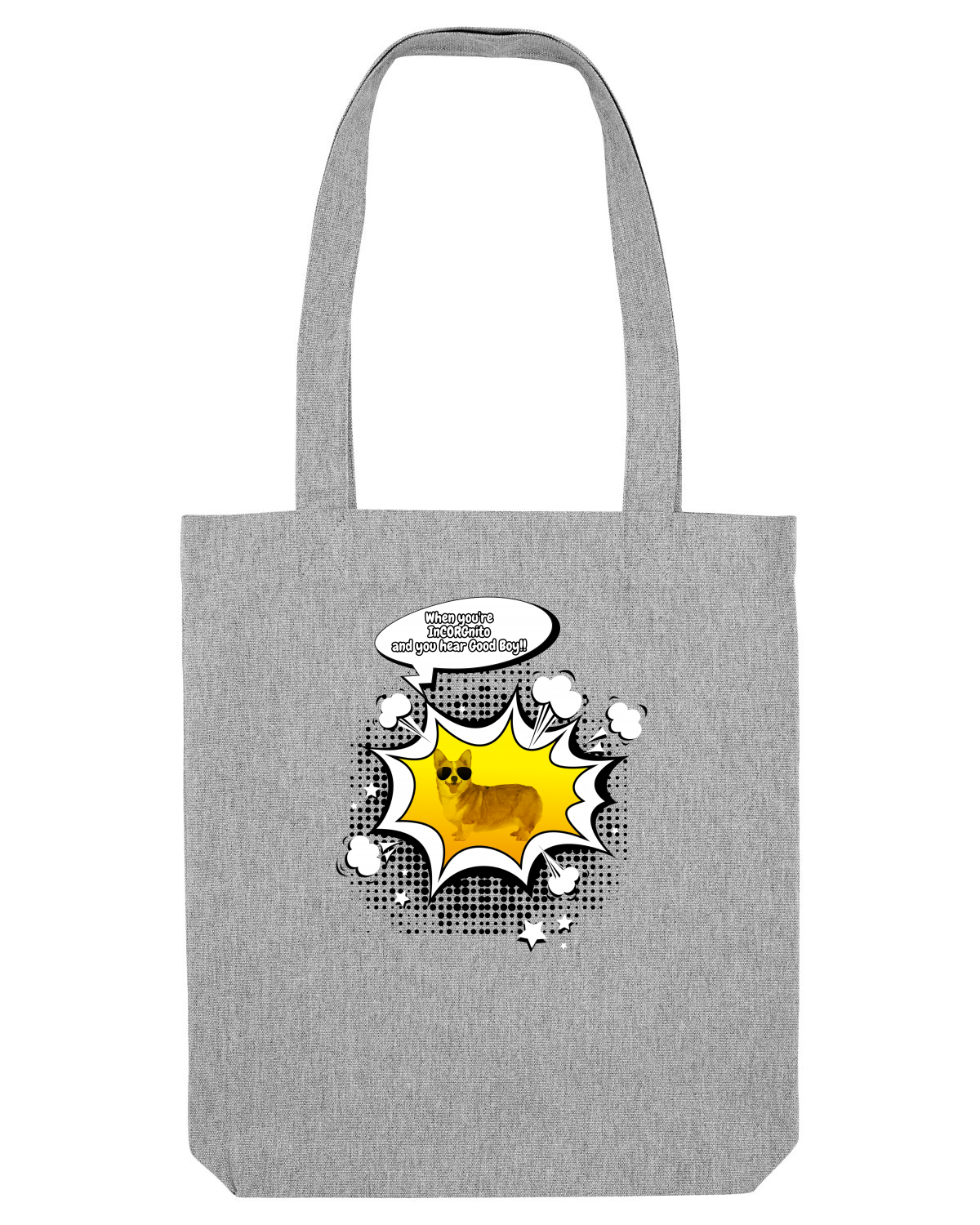 Sacoșă textilă Heather Grey