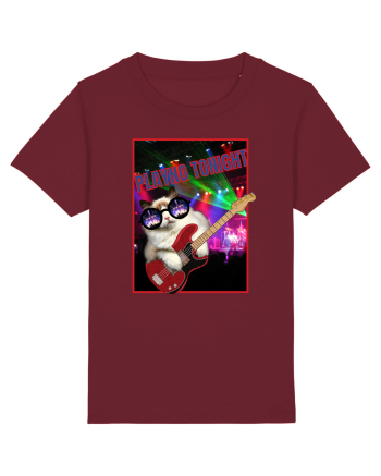 Pisica Rock And Roll Burgundy