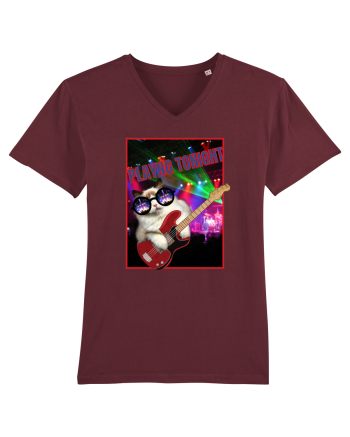 Pisica Rock And Roll Burgundy