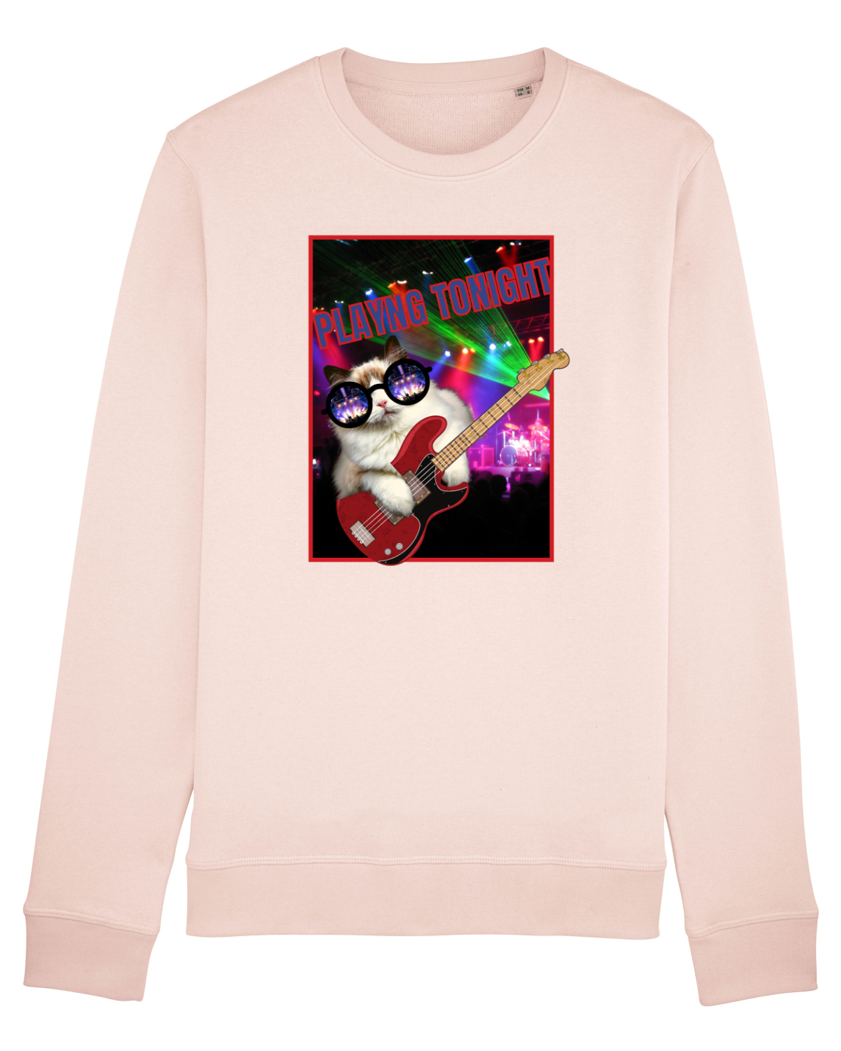 Bluză mânecă lungă Unisex Rise Candy Pink