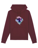 Astronaut floating  Hanorac Unisex Drummer