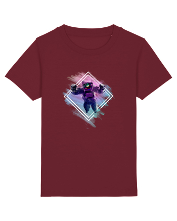 Astronaut floating  Burgundy