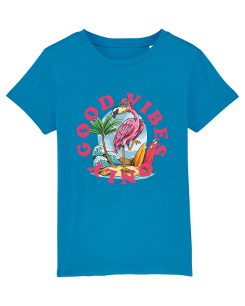 Cool Flamingo Good Vibes Only Azur