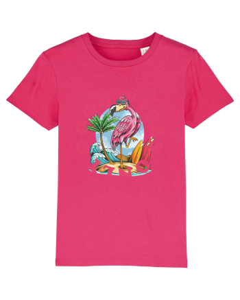 Cool Flamingo Good Vibes Only Raspberry