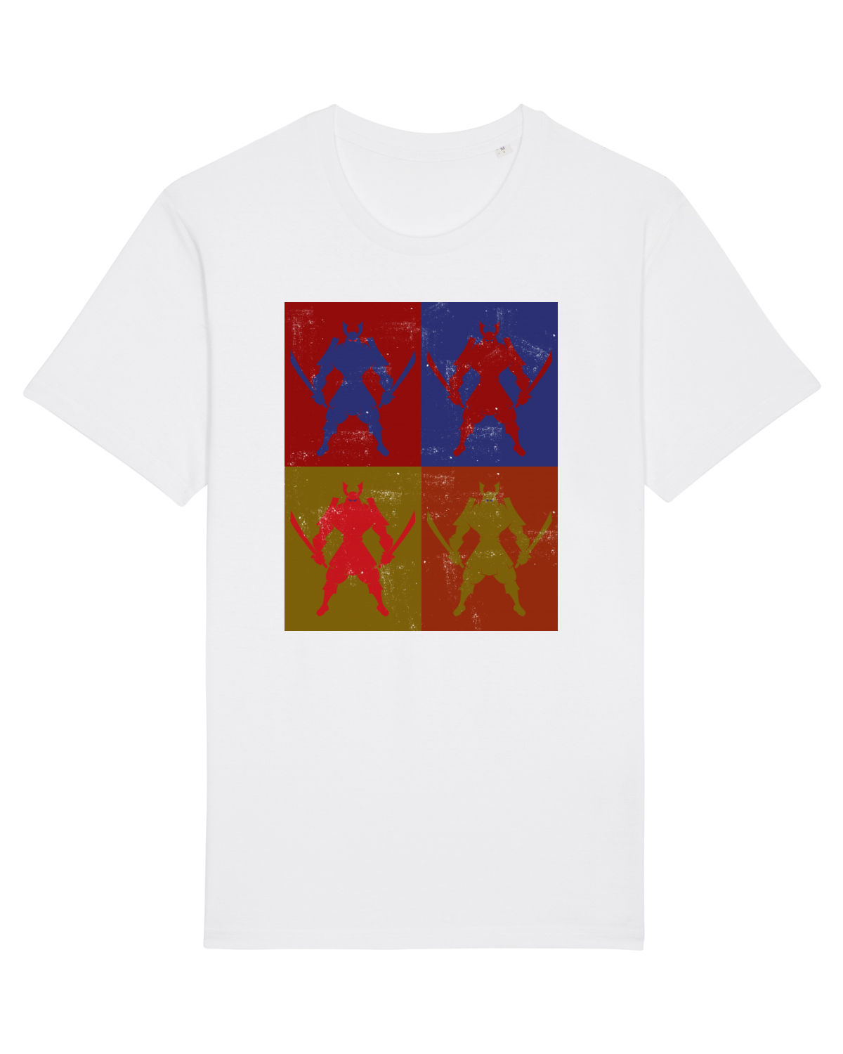 Tricou mânecă scurtă Unisex Rocker White