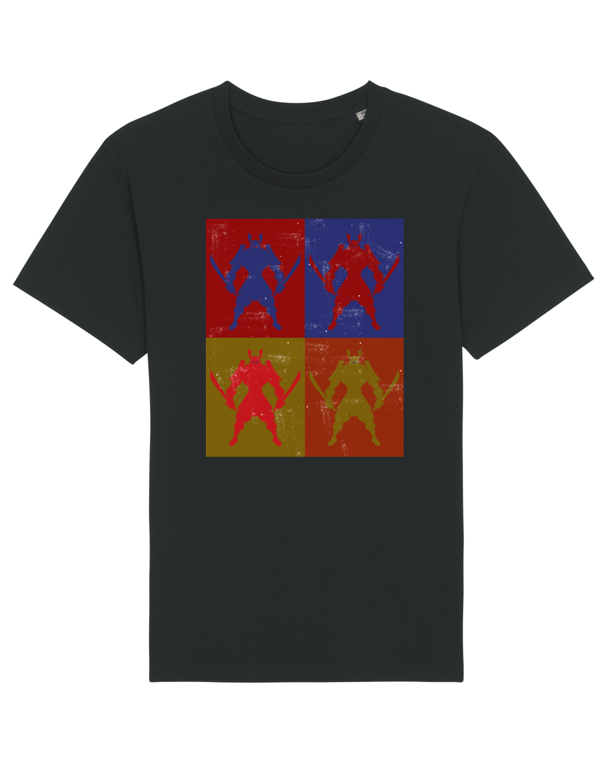 Tricou mânecă scurtă Unisex Rocker Black