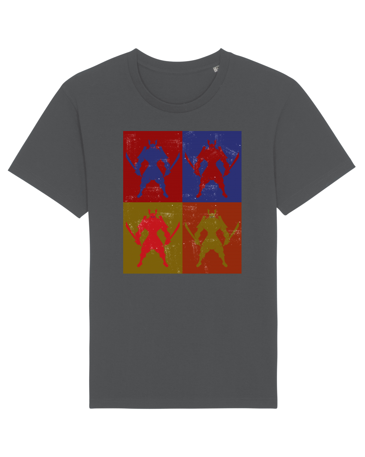 Tricou mânecă scurtă Unisex Rocker Anthracite