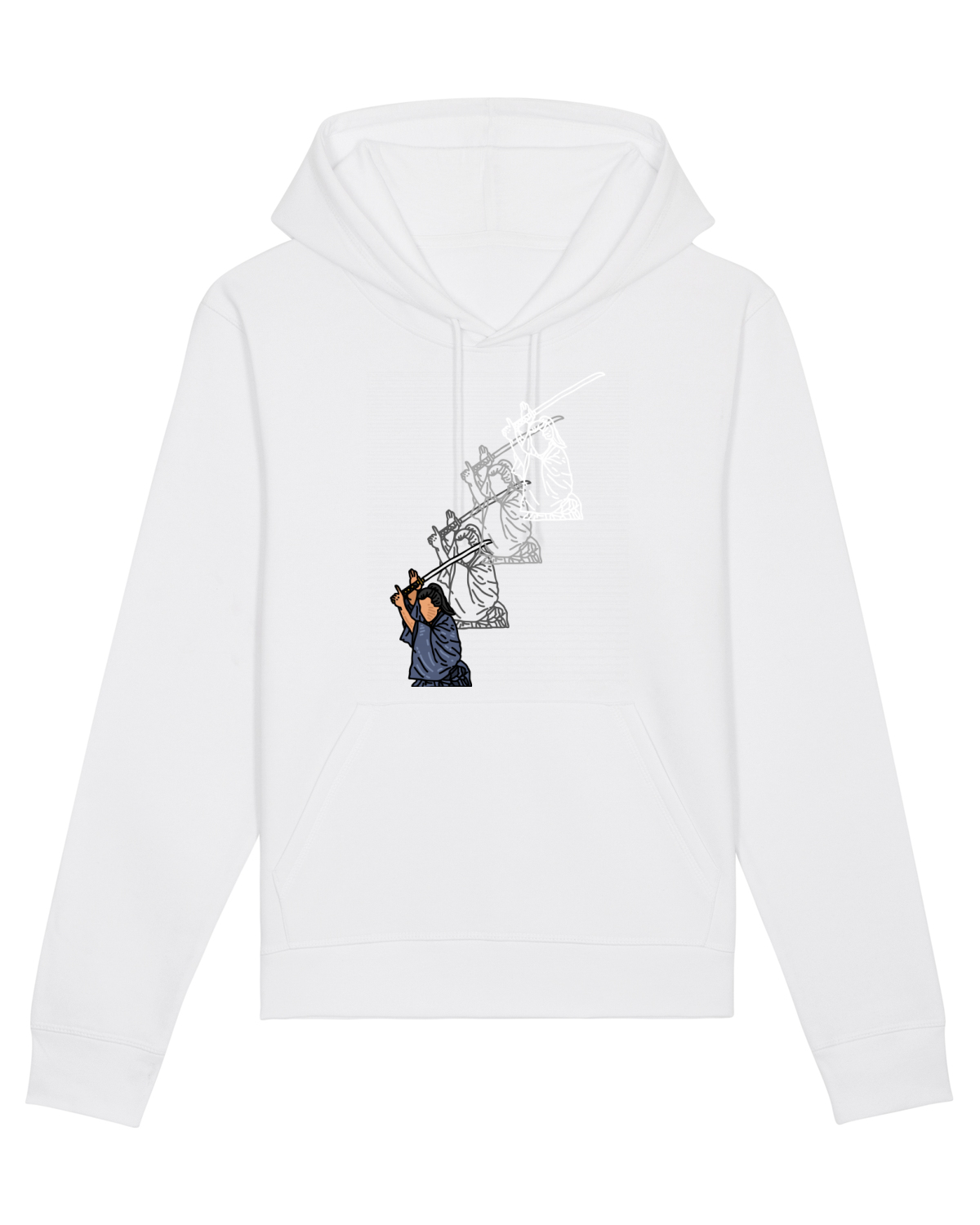Hanorac Unisex Drummer White