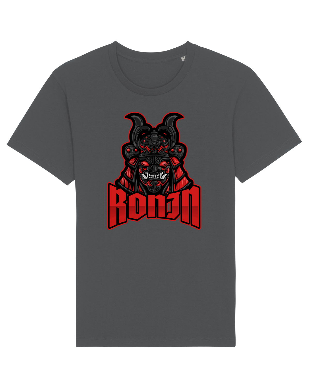 Tricou mânecă scurtă Unisex Rocker Anthracite