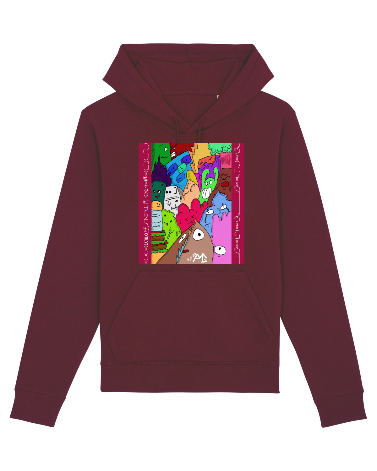 Hanorac Unisex Drummer Burgundy