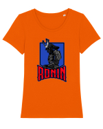 Samurai Ronin Tricou mânecă scurtă guler larg fitted Damă Expresser