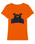 Samurai Ronin Tricou mânecă scurtă guler larg fitted Damă Expresser