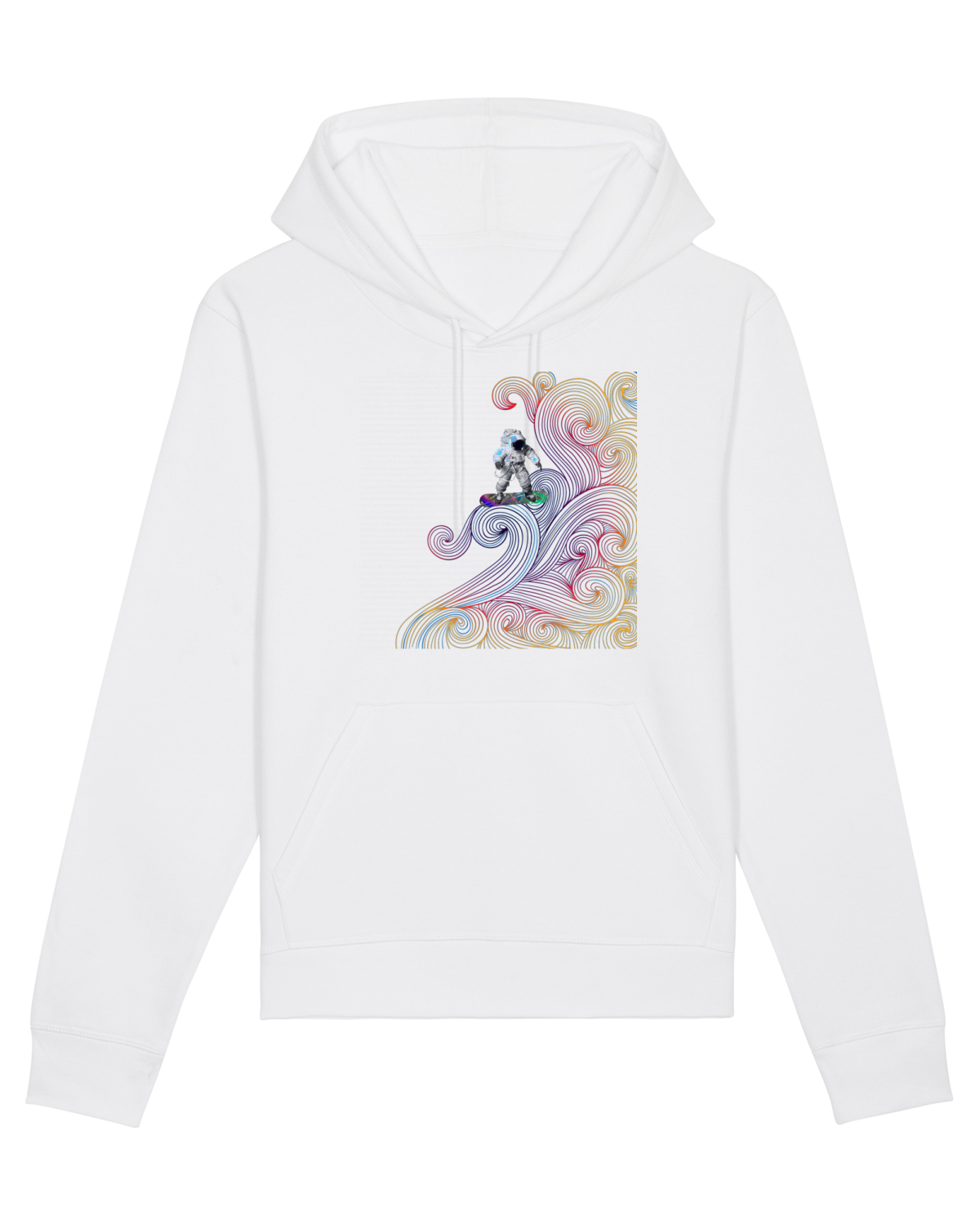 Hanorac Unisex Drummer White