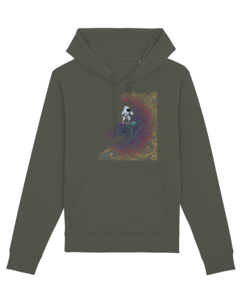 Snowboarding astronaut Khaki