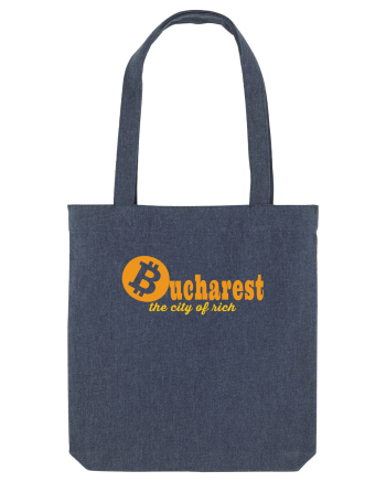 Bucharest The City Of Rich Bitcoin Midnight Blue