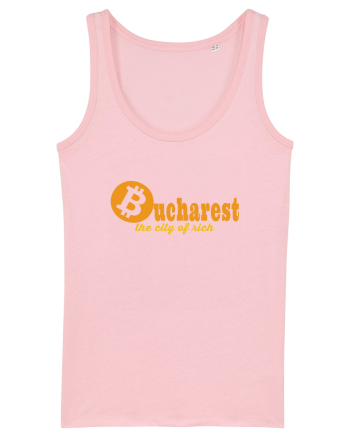 Bucharest The City Of Rich Bitcoin Cotton Pink