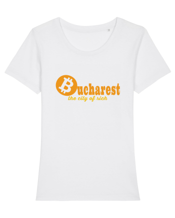 Bucharest The City Of Rich Bitcoin White