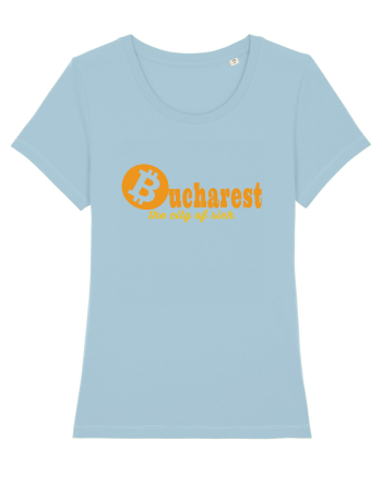 Bucharest The City Of Rich Bitcoin Sky Blue