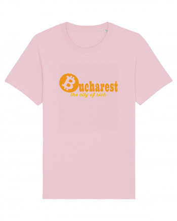 Bucharest The City Of Rich Bitcoin Cotton Pink